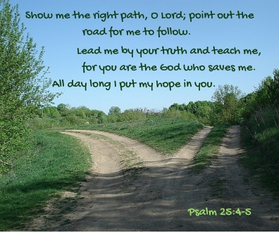 Psalm 25v4-5